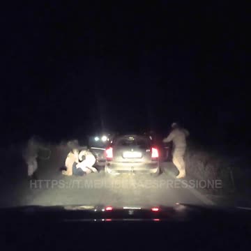 PREDONI MILITARI UCRAINI AL CHECKPOINT