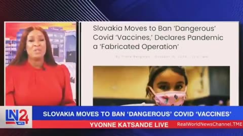 SLOVAKIA DECLARES PANDEMIC A FABRICATED OPERATION