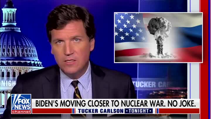 'They Want War': Tucker Carlson Accuses The Biden Admin Of Moving US Toward Nuclear Conflict