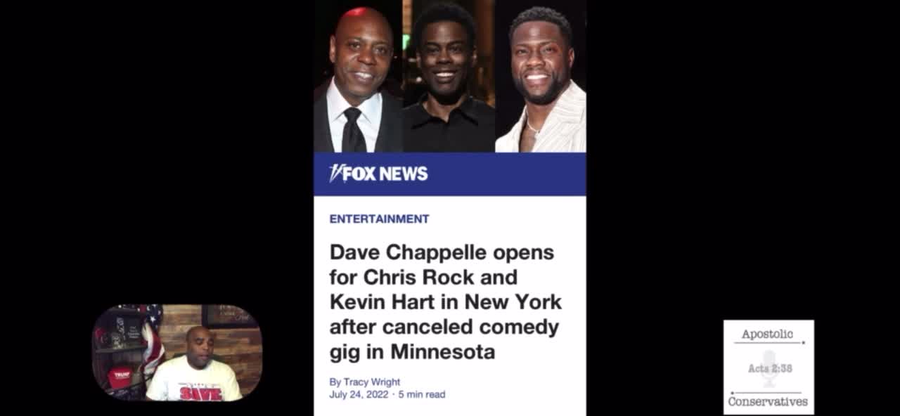 Chappelle | Dave Chappelle gets help from Chris Rock & Kevin Hart with cancel culture