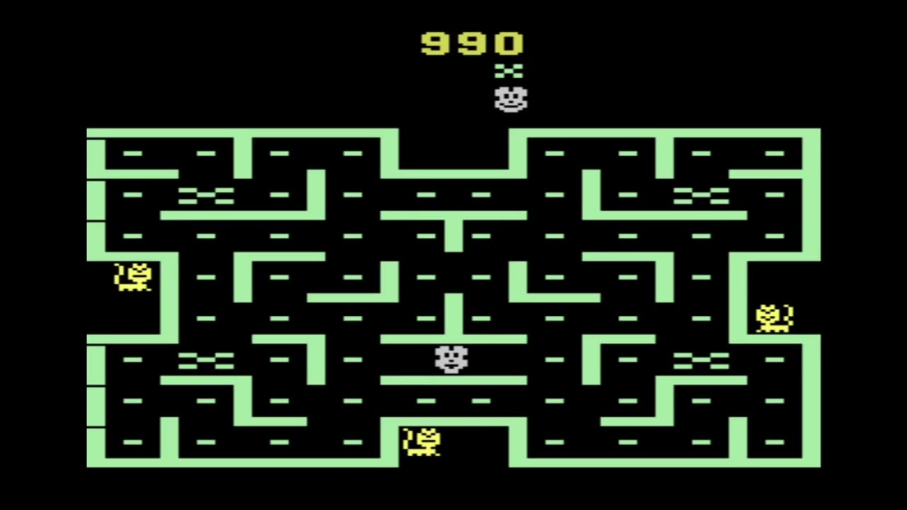 Mouse Trap Review (Atari 2600) (1982)