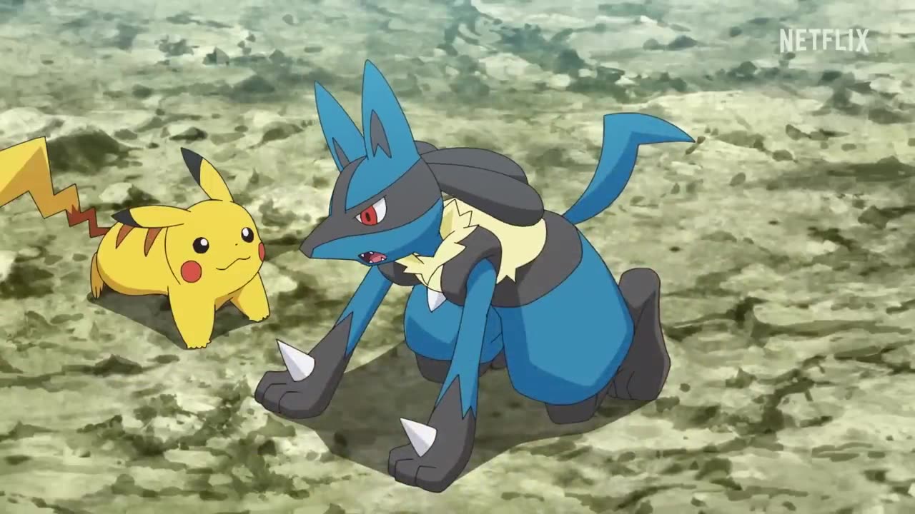 Lucario and Greninja Join Forces! | Pokémon Ultimate Journeys | Netflix After School