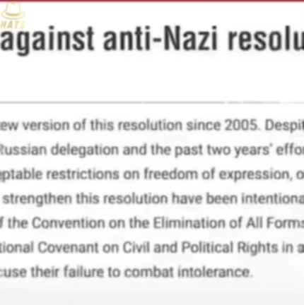 The 2 countries that voted against the Anti Nazi Resolution 🤔