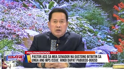 Planong pagbitbit sa Unga ng isyu sa WPS, giyera lang ang kahihinatnan —Pastor Apollo