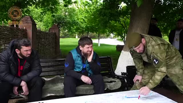 Ukraine War - Command staff of the units from the Chechen Republic