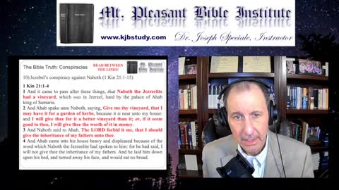 Tuesday Night Prophecy (08/09/22)- Jezebel's Conspiracy Against Naboth