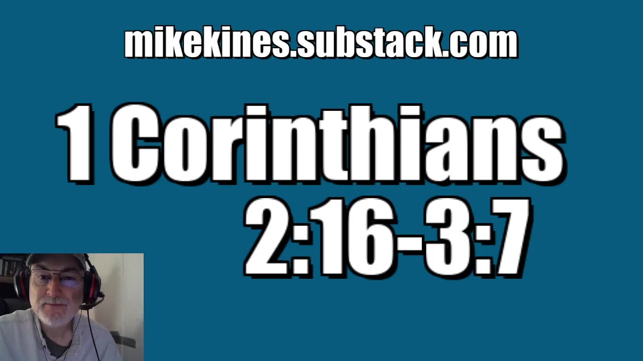 1 Corinthians 2:16-3:7