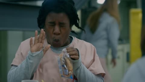 Chicken Therapy on "Orange is the New Black" with Crazy Eyes