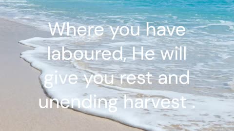 God will give you rest