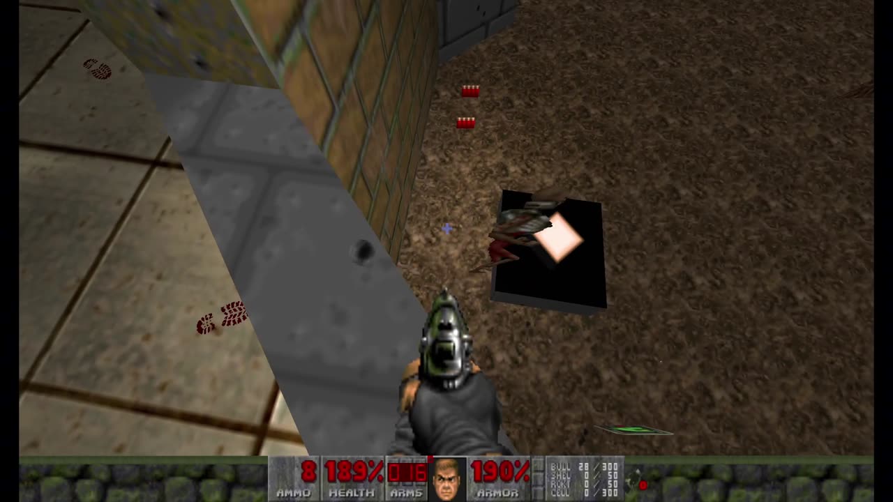 Brutal Doom - Plutonia - Pistol Start - Hard Realism - The Death Domain (MAP20)