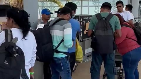 San Diego airport - NGO workers didn’t want to be filmed as they aided Illegal Aliens