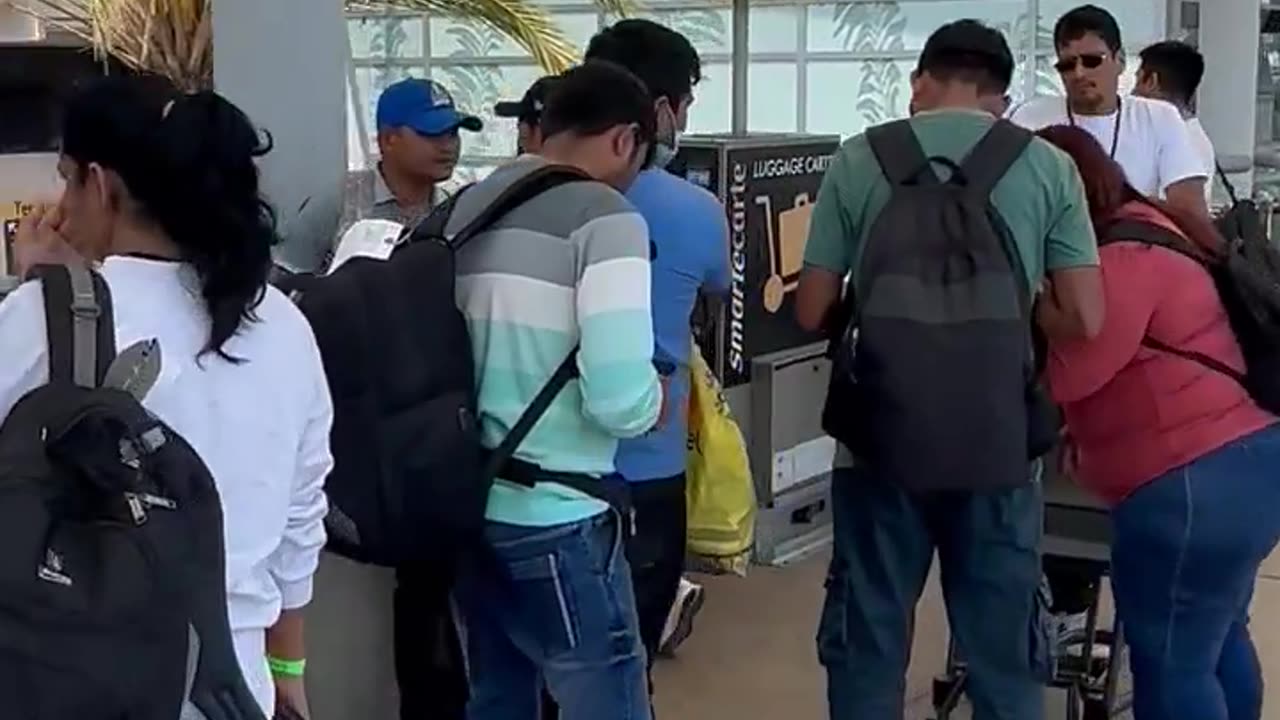 San Diego airport - NGO workers didn’t want to be filmed as they aided Illegal Aliens