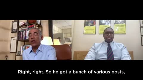 Barack Obama live Chat with son of US Mission Uganda Employee