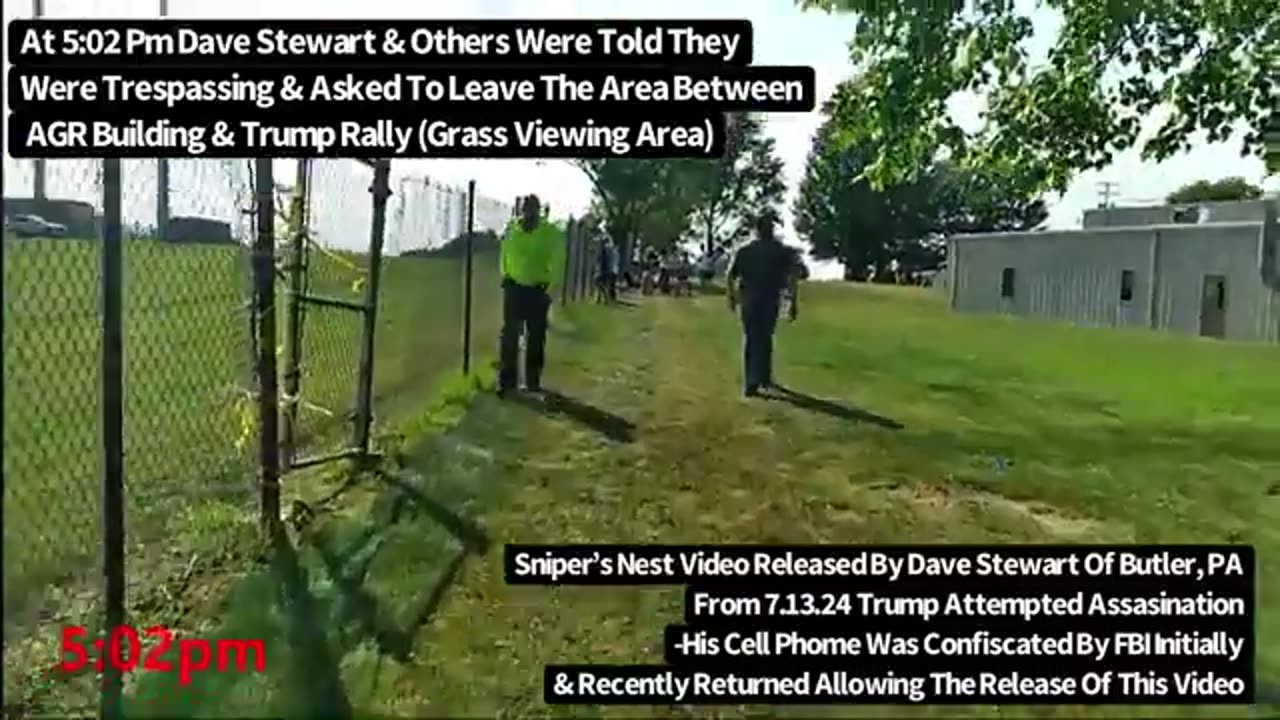 Sniper’s Nest Video From 7.13.24 Trump Attempted Assas*nation