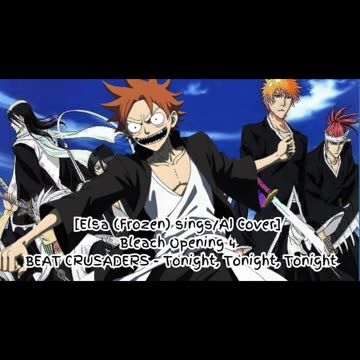 [Rick Sanchez sings/AI Cover] Bleach Opening 4 BEAT CRUSADERS - Tonight, Tonight, Tonight