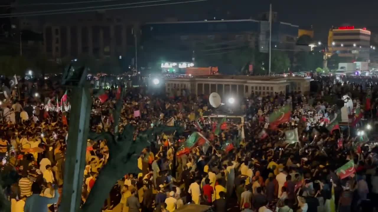 Protests in Lahore, Pakistan