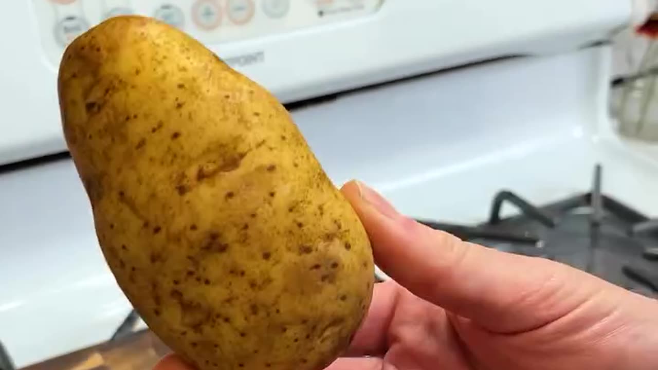 The easiest way to peel and prep potatoes