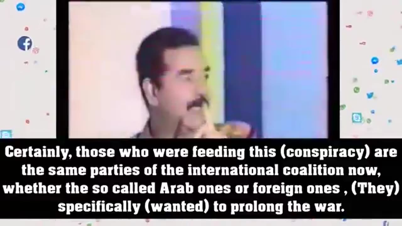 Former American Saddam himself admitted that attacking Iran was huge mistake