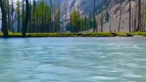 Beautiful lake in Pakistan ❤️❤️🇵🇰