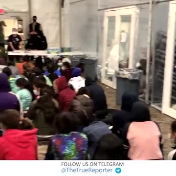 Inhumane DHS Detention Facility at Donna, Texas