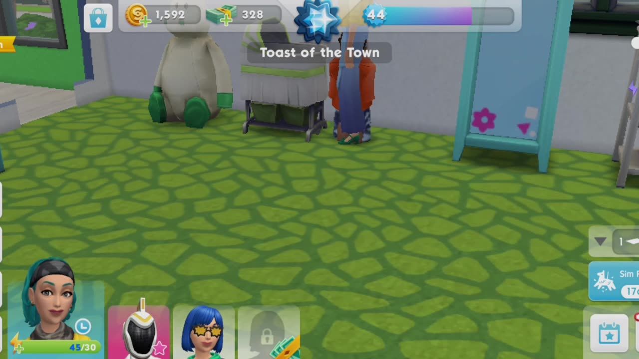 The Sims Mobile - Sim character bug adopt have a baby / Fatal error to connection to Chat