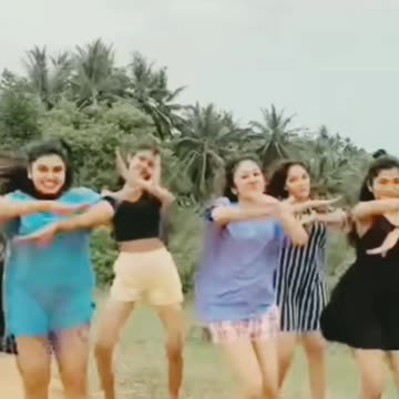 Girls funny dance