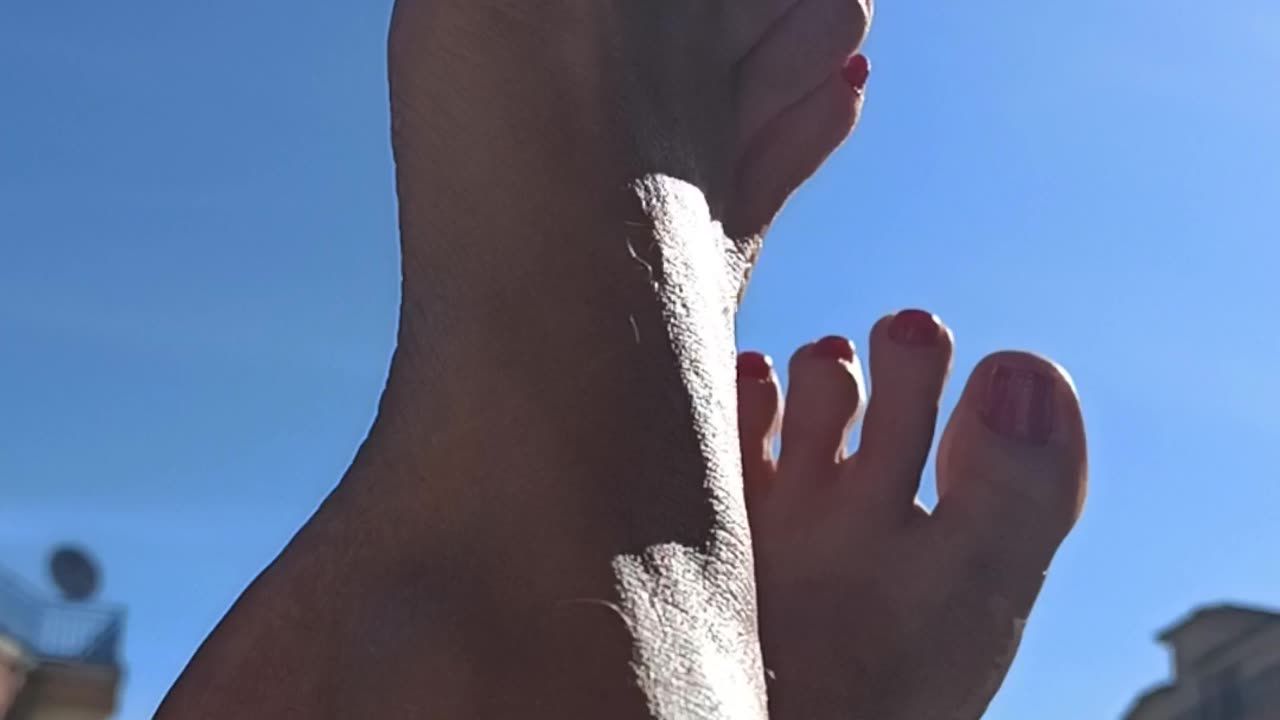 Best position for tired legs