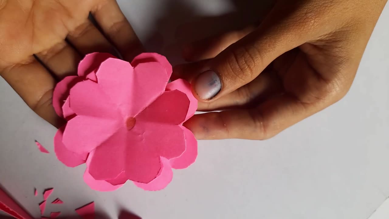 Simple and Elegant Paper Flower Craft for Beginners