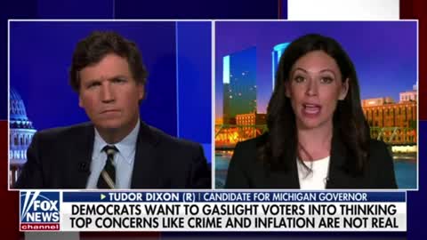 Candidate for Michigan governor Tudor Dixon: "Parents across the state of Michigan are mad."