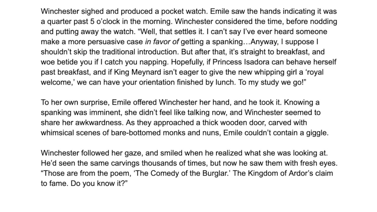 The Princess and the Whipping Girl - Chapter 2 (Audiobook)