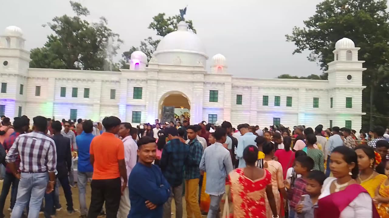 Durga Puja pandal from gidhni West Bengal 2023