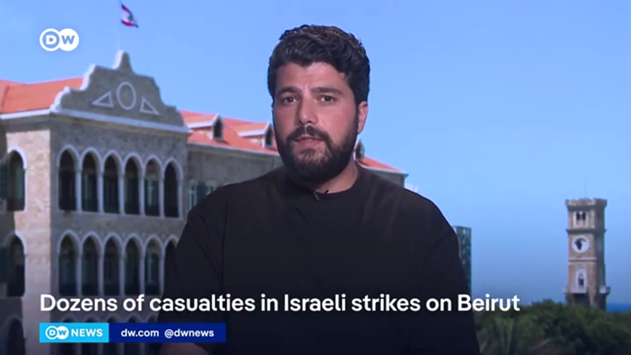 Israel targets top Hezbollah security official in deadly strike on Beirut _ DW N