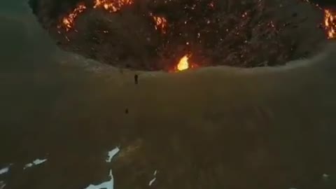 Insane Drone Footage of the 'Gates to Hell'.