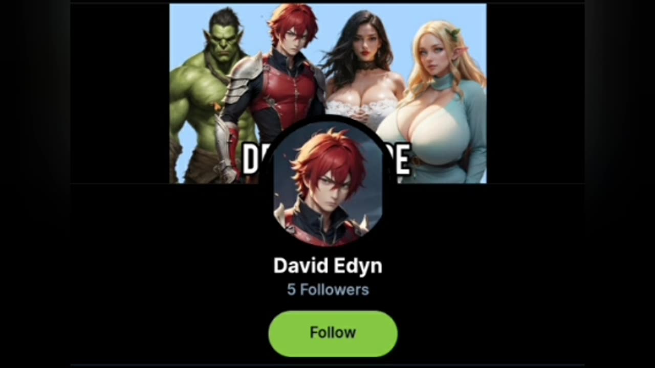 Type "David Edyn" in the Search Bar, and you'll find my Real Rumble Channel