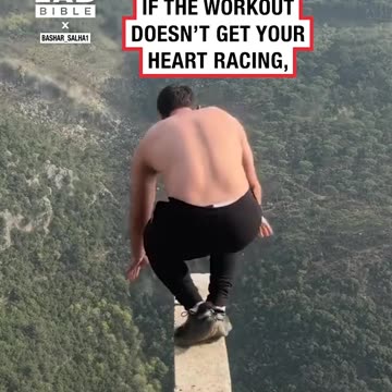 Skipping On Dangerous Ledge 📈