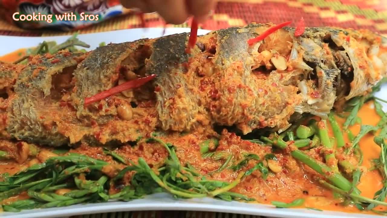 Yummy Water Mimosa Lake Fish Recipe - Water Mimosa Cooking With Fish