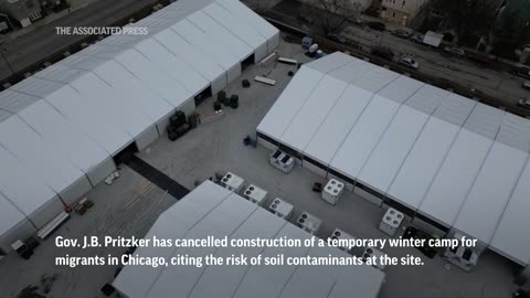 Illinois scraps plan to build migrant winter camp due to toxic soil risk