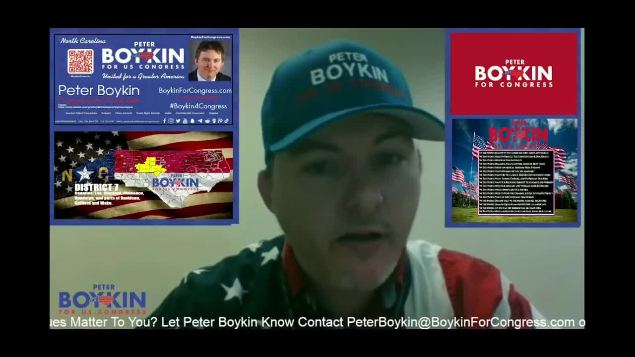 Peter Boykin For United States Congress is running in #NC7 BoykinForCongress.com #Boykin4Congress