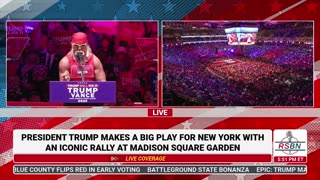 FULL SPEECH: Hulk Hogan Delivers Remarks at Madison Square Garden