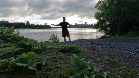 🌴 Welcome To Lemieux Island Park In Ottawa Across The River Is Quebec 🌊 Canada 🍁