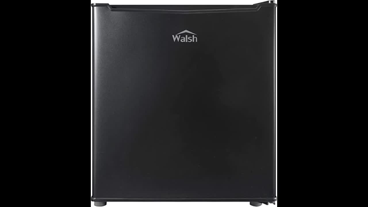 Review: Walsh WSR17S5 Compact Refrigerator, 1.7 Cu.Ft Single Door Fridge, Adjustable Mechanical...