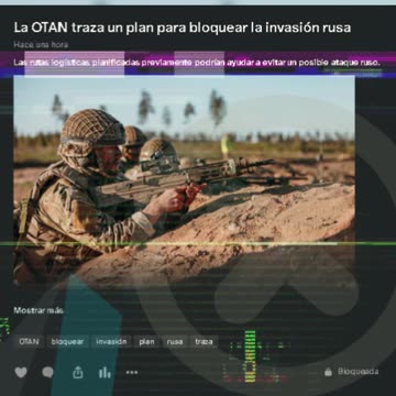 La OTAN traza un plan para bloquear la invasión rusa