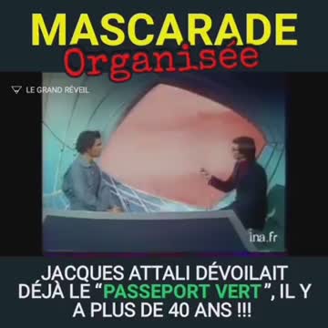 ATTALI, LE DEVIN NOUS PRÉVOYAIT DÉJÀ LE PASSEPORT VERT " ETOILE JAUNE"