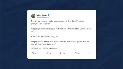 Donald Trump’s Worst Lawyer Costs Him Millions (Carroll v. Trump)