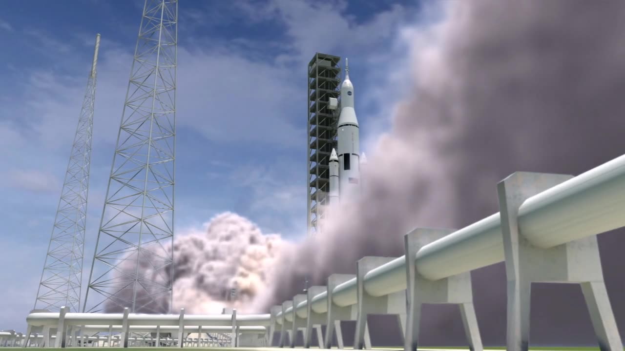 rocket launch nasa video