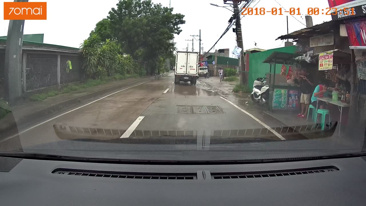 Man Hit By Truck While Crossing Road