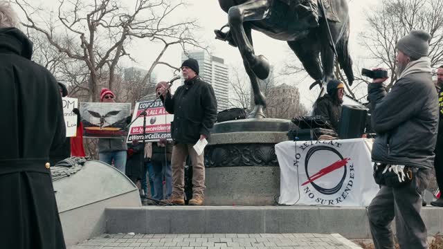 A SPEECH BY CHRISTOPHER JAMES AT THE MARCH 5, 2022 DEMONSTRATION (QUEEN'S PARK, TORONTO)