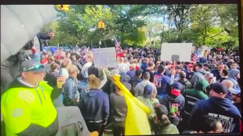 NYPD & NYFD rally against NYC Vax mandates