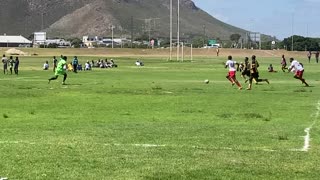 Gansbay Rovers vs. Express FC: Goal! Mpompo