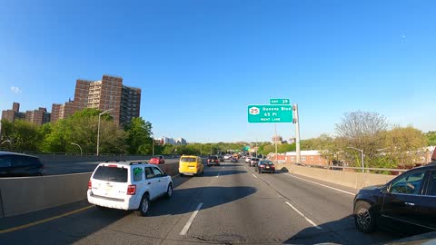 Driving Around Thru 05-12-2022 Front 4K NYC New York BQE Queens (2)